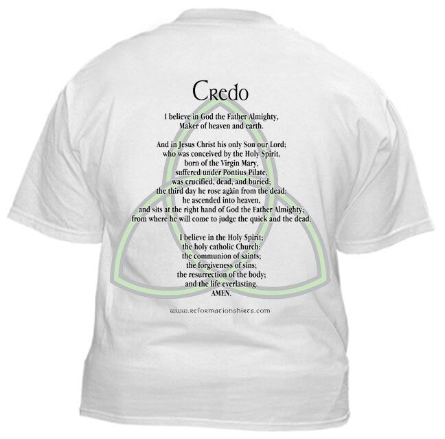 Apostle's Creed Christian Credo Shirt