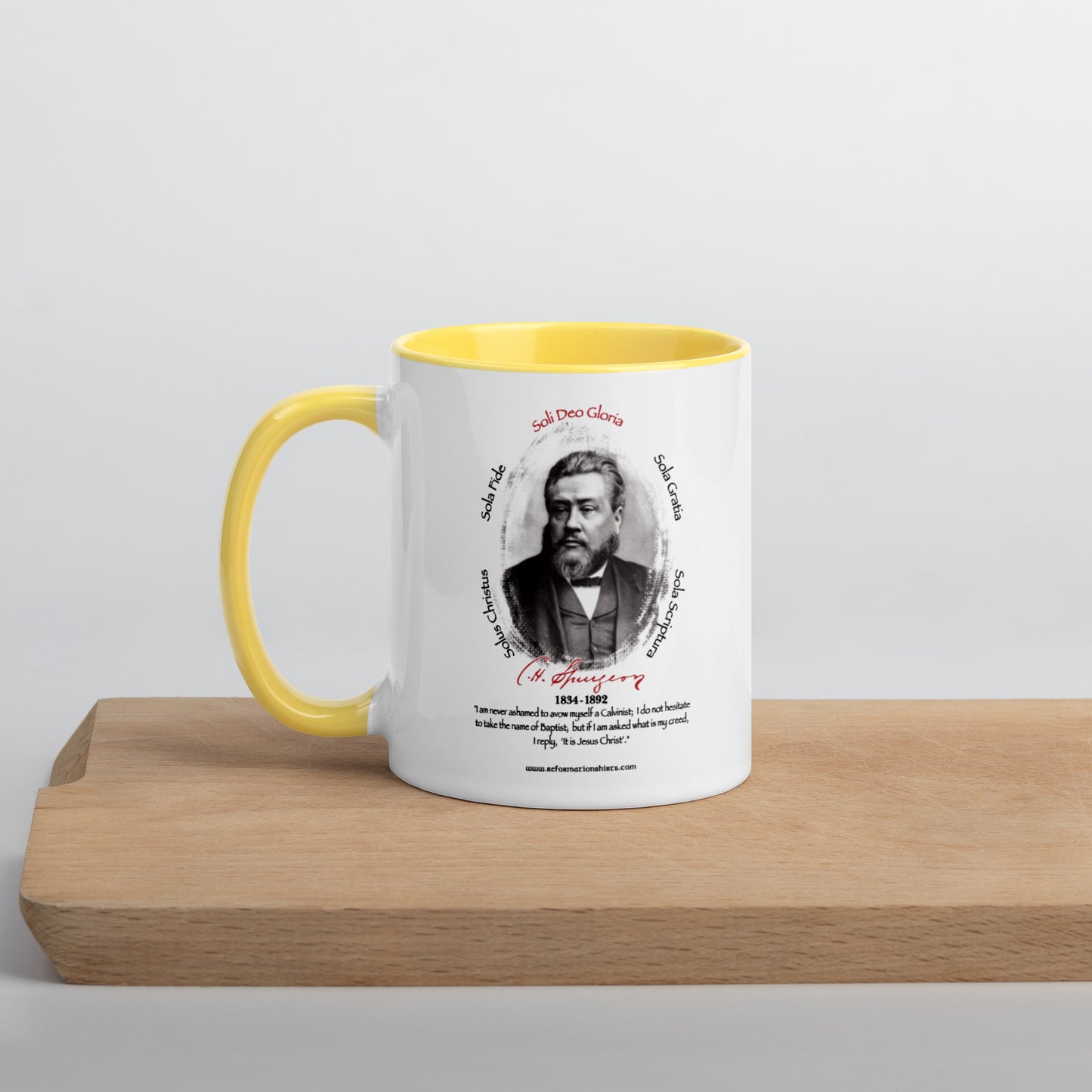 Charles Spurgeon Baptist Preacher and Theologian Mug