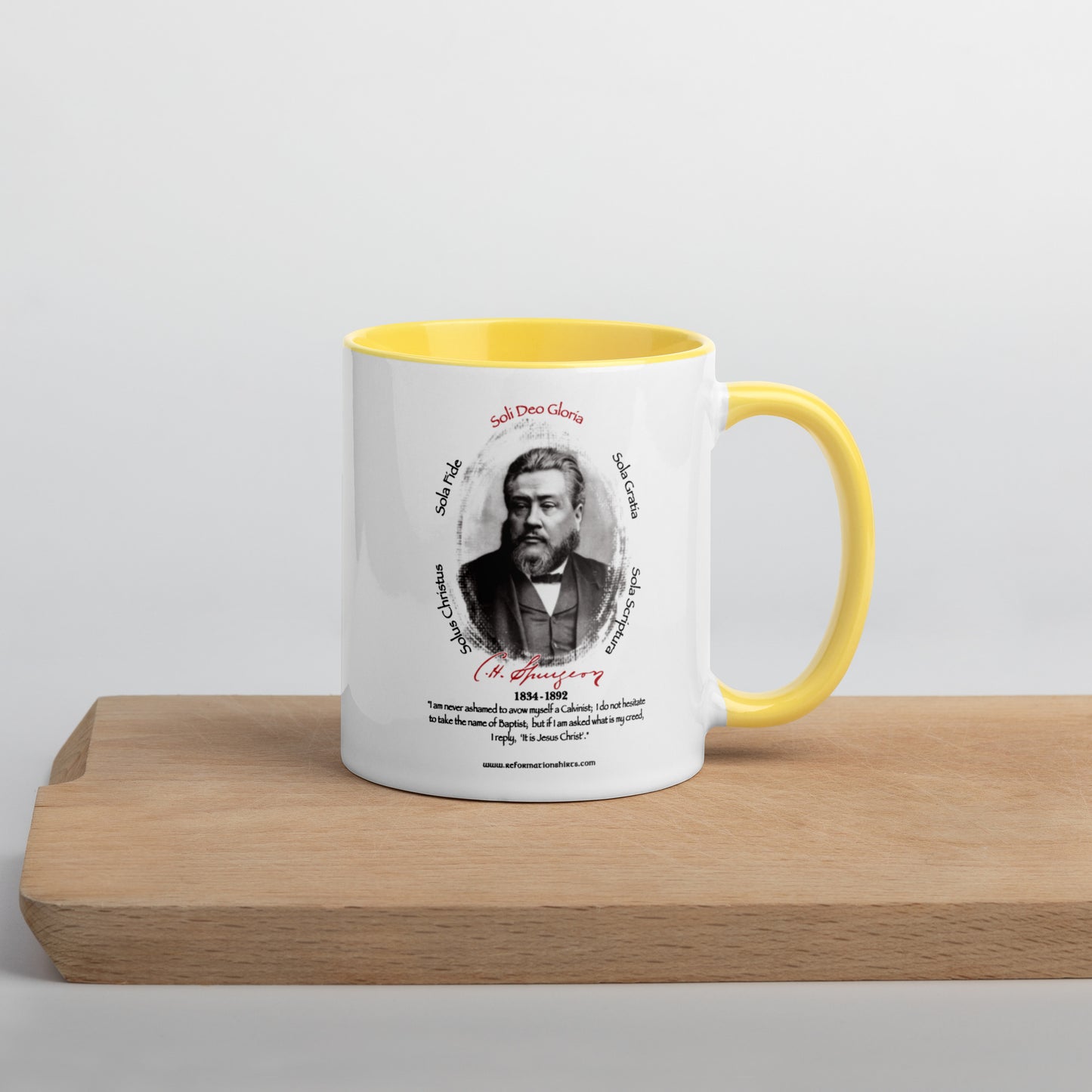 Charles Spurgeon Baptist Preacher and Theologian Mug