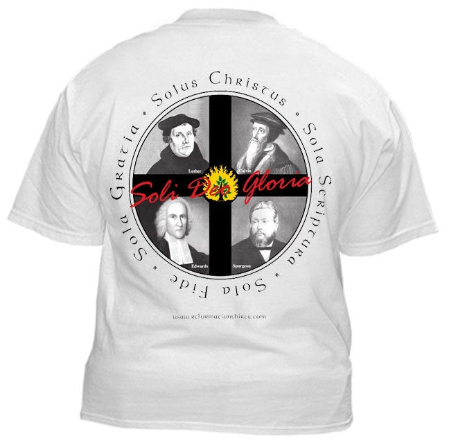 Reformation Saints Dead Theologians Society 5 Solas T-Shirt